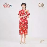 ราคา C&D woman's shirt Tiny bird เสื้อเชิ้ตผู้หญิง คอปกแขนสั้น สีแดง CBB1RE (1731557385180645680)