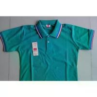 ราคา 【จัดส่งทันที】 เสื้อโปโลสีเขียวเข้มปกมีลาย เสื้อทำงาน เสื้อโปโลชายมีกระเป๋า เสื้อโปโลผู้หญิง เขียวมิ้น (1731692061200451335)