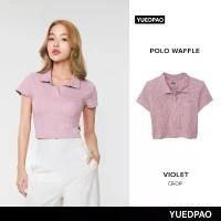ราคา Yuedpao Polo Crop Waffle ผ้าหนาทรงสวย ยับยากรีดง่าย เสื้อยืดเปล่า เสื้อครอปโปโล สี Violet แนะนำ clothing women ผู้หญิง shirt girl คอปก เสื้อโปโลผู้หญิง เสื้อเชียร์ธรรมศาสตร์ (1731592233799747884)