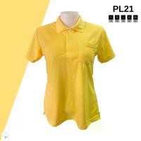 ราคา YW garment เสื้อโปโลผู้หญิง รุ่น PL21 เสื้อโปโลสีเหลือง เสื้อโปโลสีพื้น คอปก Polo Shirt Clothing (1730270086103599974)