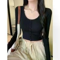 ราคา เสื้อเชิ้ตแขนยาวสำหรับผู้หญิงพลัสไซส์, เสื้อเชิ้ตสุดฮอต, เหมาะสำหรับสาวอวบ, สไตล์ยุโรปและอเมริกา, กระดุมแถวเดียว, ทรงสลิมฟิต, เสื้อยืดแขนยาว, ฐานสาวฮอตหญิง, 260G, เสื้อผ้าสำหรับคนอ้วน (173143966994514