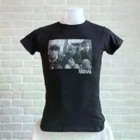 ราคา เสื้อยืดผู้หญิง เสื้อวง Nirvana (1731890934217804138)