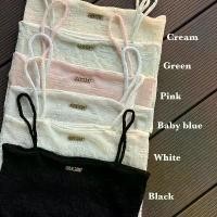 ราคา เสื้อครอป เสื้อสายเดี่ยว ลายลูกไม้ : Barbie Top เสื้อ สายเดี่ยว (1731455888904390606)