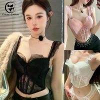 ราคา Victoria's Sunshineเสื้อสายเดี่ยว ผู้หญิง สลิมฟิต เซ็กซี่ ลูกไม้ มีฟองน้ำ เอวลอย เสื้อครอป ทรงเกาหลี ไลฟ์สดลด50% สินค้าแนะนำ (1731834921696330891)