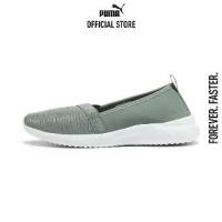 ราคา PUMA BASICS - Adelina Slip-On รองเท้าผ้าใบผู้หญิง สีเขียว - FTW - 36962129 (1730347209679800587)