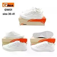 ราคา จัดส่งที่รวดเร็ว GIGA รองเท้าผ้าใบผู้หญิง รุ่นGW01 สีขาวผูกเชือก ไซส์ 36-41 (1731428845602572078)