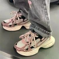 ราคา Baoji - รองเท้าผ้าใบผู้หญิง สีดำ สีชมพู แฟชั่น qaq192 (1729746342124030757)