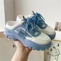 ราคา COD ส่งจากไทย ส่งเร็วHot sales รองเท้าผ้าใบผู้หญิง รองเท้าแฟชั่น รองเท้าผ้าใบเปิดส้น รองเท้าเสริมส้น รองเท้าน่ารัก ไซส์ 36-44 (1731415973514282932)