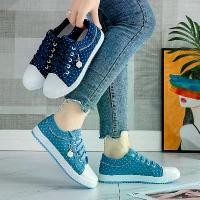 ราคา รองเท้าลำลองเด็กผู้หญิง, แฟชั่นฤดูใบไม้ร่วง, รองเท้าผ้าใบส้นแบนนักเรียน, รองเท้าส้นเตี้ยผู้หญิง, อเนกประสงค์, สีฟ้า, เหมาะสำหรับเด็กนักเรียน, รองเท้า (1731175349416462571)