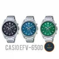 ราคา นาฬิกา Casio Edifice แท้ รุ่น EFV-650D Chronograph สายสแตนเลส กันน้ำลึก 100M ของแท้ 100% รับประกันศูนย์cmg ทั่วประเทศ (1729745152583895289)