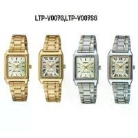 ราคา นาฬิกา Casio LTP-V007G-9B,LTP-V007G-9E,LTP-V007SG-9B,LTP-V007SG-9E || คาสิโอผู้หญิง สายสเตนเลสสตีล ทรงเหลี่ยม ของแท้ 100% รับประกันสินค้า 1 ปี casio007 แท้ (1730526619878918168)