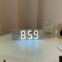 ราคา นาฬิกา LED อัจฉริยะ, นาฬิกาตั้งโต๊ะควบคุมด้วยเสียง, นาฬิกาปลุกดิจิตอลแบบเงียบ, สำหรับข้างเตียง, นาฬิกาดิจิตอลอิเล็กทรอนิกส์ตั้งโต๊ะ, นาฬิกาตั้งโต๊ะ, นาฬิกาปลุกปลุก, [COD] (1731682364598420951)