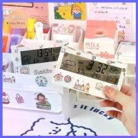 ราคา นาฬิกา ดิจิตอล นาฬิกาตั้งโต๊ะ นาฬิกาตั้งโต๊ะดิจิตอล นาฬิกาปลุกมินิมอล แถมสติ๊กเกอร์ ระเบิด (1729698420239337724)