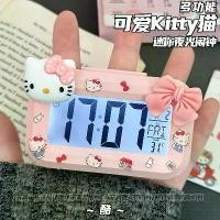 ราคา นาฬิกาปลุกมินิ คิตตี้ เรืองแสง สำหรับนักเรียน นาฬิกาจับเวลาน่ารัก มัลติฟังก์ชั่น แบบพกพา เหมาะสำหรับหอพักและเดสก์ท็อป นาฬิกาตั้งโต๊ะ นาฬิกา แขวน ผนัง สวยๆ ดิจิตอล ตั้งโต๊ะ (1731582714209142345)