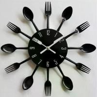 ราคา สติ๊กเกอร์ติดผนังห้องครัว, นาฬิกาแขวน, สแตนเลส, สติกเกอร์ติดผนังอาหาร, รูปลอก (1731574518160065612)