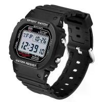 ราคา นาฬิกาดิจิตอลทรงสี่เหลี่ยมสำหรับผู้ชาย นาฬิกาสปอร์ตกันน้ำสำหรับผู้ชาย นาฬิกาปลุก Chrono Led นาฬิกาอิเล็กทรอนิกส์ นาฬิกาข้อมือผู้ชาย Reloj Hombre 2023 (1729731512067655833)