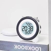 ราคา นาฬิกาปลุก ดีไซน์ขี้เกียจ นาฬิกาปลุกกระดิ่งดัง นาฬิกาตั้งโต๊ะข้างเตียง นาฬิกาอิเล็กทรอนิกส์มัลติฟังก์ชั่น สั่นสะเทือน มาใหม่ข้ามพรมแดน Gh1101 (1731636150290057581)