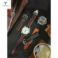 ราคา สายนาฬิกา หนังแท้ 20mm22mm เหมาะสำหรับ Longines Tiansuo Amani Montblanc เข็มกลัดผีเสื้อ สายรัดผู้ชาย (1731640155121157812)
