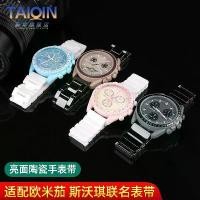 ราคา สายนาฬิกา, เหมาะสำหรับ Omega SWATCH, ร่วมแบรนด์, สไตล์ดาวเคราะห์, สายเซรามิก OMEGA SWATCH, ความกว้าง 20 มม., อุปกรณ์เสริมแบบซื้อครั้งเดียว (1731720740958275520)
