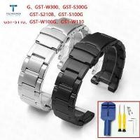 ราคา สายนาฬิกา, สายสแตนเลส, สำหรับ Casio G-Shock G-STEEL GST-W300G S300G 400G B100 S310, สายโลหะสำหรับผู้ชาย, เปลี่ยนด้วยเครื่องมือ (1731739933673097908)