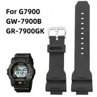 ราคา สายนาฬิกายางซิลิโคน, เหมาะสำหรับ Casio G-Shock G-7900sl GW-7900b GR-7900NV, สายสำรอง, สีดำ, กันน้ำ, สีดำ, สายนาฬิกา (1730949501632350558)