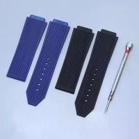 ราคา อุปกรณ์เสริมนาฬิกา, 26x19mm, สำหรับ Hublot Big Bang Series, สายนาฬิกา, สายยาง, สายนาฬิกาผู้ชาย, ก้นซิลิโคน, เหมาะสำหรับผู้ชาย (1730625497411783006)