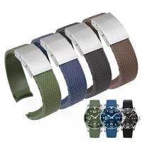 ราคา สายนาฬิกา, ปลายโค้ง, สำหรับ Longines Conquest HydroConquest L3.742 642 781 782 กีฬา, สายนาฬิกาซิลิโคนยางกันน้ำ, ความกว้าง 21 มม. (1731452723269698867)