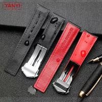 ราคา สายนาฬิกา, หนังแท้, ลายคาร์บอนไฟเบอร์, 20mm และ 22m, เหมาะสำหรับนาฬิกา tag he-uer F1, สายนาฬิกาข้อมือ, สร้อยข้อมือหนัง (1730799184261122540)