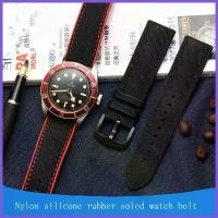 ราคา สายนาฬิกา วัสดุไนลอนและซิลิโคน กว้าง 18 มม. 20 มม. 22 มม. และ 24 มม. กันน้ำและระบายอากาศได้ สร้อยข้อมือข้อมือยาง เหมาะสำหรับสายนาฬิกา Omega Mido (1731248717152093930)