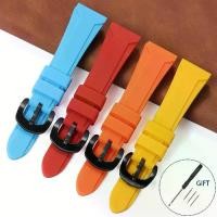 ราคา สายนาฬิกาซิลิโคนสากล, อุปกรณ์เสริมนาฬิกาผู้ชาย, เข้ากันได้กับ Casio, Seiko, Tissot, นาฬิกา Citizen, สร้อยข้อมือนาฬิกาชาย, สายยางนุ่ม, สายนาฬิกา, มีขนาด 22 มม., 24 มม. และ 26 มม. (1731797734993003670)