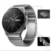 ราคา สายนาฬิกา, เหมาะสำหรับ Huawei Watch3/4pro/Porsche, สายเหล็ก, สร้อยข้อมือเปลี่ยนเมทัลลิก, สายนาฬิกาที่เข้ากันได้, สไตล์ธุรกิจของผู้ชาย, แฟชั่น, อุปกรณ์สวมใส่อัจฉริยะ, หัวเข็มขัดเดิม 22 มม. (17315118922