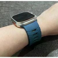 ราคา ใหม่!! สายนาฬิกา Silicone เนื้อหนา สายกว้าง 26 mm เป็นสายยาว สำหรับหน้าปัดขนาด 44/45/46/49 mm. ใช้ได้ทุก series (1731915800243439399)