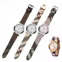 ราคา สายนาฬิกาผู้ชายและผู้หญิง, หนังแท้ลายสก๊อต, เข้ากันได้กับ BURBERRY BU19384, สายนาฬิกา Burberry, รายการโปรด 1890 (1731967306481699838)