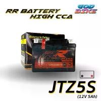 ราคา จัดส่งที่รวดเร็ว แบตเตอรี่ RR JTZ5S (HighCCA) เทียบเท่า Yuasa YTZ5s สำหรับ Click110, MSX, Waveทุกรุ่น, FINO, SCOOPYi,Dream, Step125, Spar (1731370540583192137)