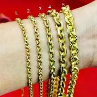 ราคา สร้อยคองานดิบทองเหลืองลายโซ่คตกิตหัวจรวด ความยาว 24,26 นิ้ว เทียบเท่า 1,2,3,5 บาท ดีไซส์สวย คตกิตโบราณ งานดิบไม่ได้ชุบ ทองเหลืองโบราณ (1731629165045843153)