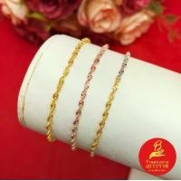 ราคา สร้อยคอลายดิสโก้ สีทอง 3K นาก ความยาว 16 นิ้ว เทียบเท่า 1 สลึง งานชุบ ใส่อาบน้ำได้ ใส่ได้ทุกโอกาส รุปถ่ายจากสินค้าจริง พร้อมส่ง (1732006659330837396)