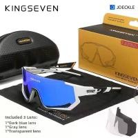 ราคา [พร้อมส่ง] สินค้าคลัง กทม Kingseven LS-910 แว่นตาปั่นจักรยาน กันแดด กันลม กันฝุ่น UV แว่นกันแดด แว่นตากรองแสง แว่นตาPolarized (1731834718951670865)