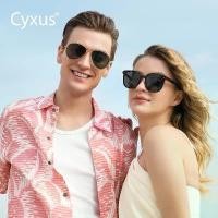 ราคา Cyxus แว่น polarized แว่นตา แว่นสีชา แว่นกันแดด แว่นตากันแดด แว่นสีชาผู้ชาย UV400 แว่นกันแดดผู้หญิง สีชา 1801 ขายร้อน (1731886051981035299)