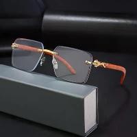 ราคา แว่นกันแดดขาแว่นตาเสือดาวลายไม้เทียม, แว่นกันแดดขอบเพชร, สำหรับผู้ชาย, แว่นกันแดดผู้ชาย, ใหม่ในปี 2024 (1731104747495196765)