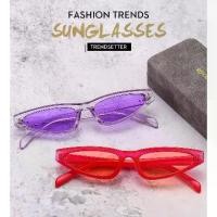 ราคา แว่นกันแดดผู้หญิง ทรงแคทอาย ดีไซน์เฉพาะเล็บข้าว อินเทรนด์ ขายดี สไตล์ฮิปฮอป INS มาใหม่ ปี 2024 แฟชั่นใหม่ แว่นกันแดดเรย์แบน แว่นตาเรแบรนด์ชาย แท้ (1730065537218284013)