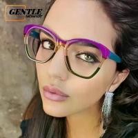 ราคา แว่นตาตาแมวแฟชั่น, วัสดุ TR90 สีพาสเทล (MOSCOT อ่อนโยน), ป้องกันรังสี, กรอบแว่นตา, สำหรับผู้หญิง (1732264490250111667)