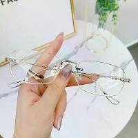 ราคา แว่นตาสำเร็จรูปไร้กรอบ แว่นตานักเรียนชาย Sven ขอบตัด แว่นตาบลูเรย์ธรรมดา กรอบแว่นตา ใหม่ (1729764233937717667)