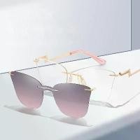 ราคา แว่นกันแดดแม่เหล็ก, การออกแบบแบรนด์แฟชั่น COHK, สำหรับผู้หญิง, โพลาไรซ์, คลิปออน, แว่นกันแดด, แว่นตาสายตาสั้นแสงไร้ขอบ, กรอบแว่นตา (1732269374098606987)