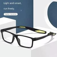 ราคา กรอบแว่นตาผู้ชาย กรอบแว่นตากันลื่น กรอบแว่นตา TR90 เหมาะสำหรับแว่นตากีฬา (1731563495205930353)