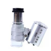 ราคา แว่นขยาย กำลังขยายสูง 60x HD สำหรับระบุเครื่องประดับ ตรวจสอบธนบัตร LED พร้อมไฟ กล้องจุลทรรศน์ขนาดเล็กแบบพกพา (1731127140442802978)