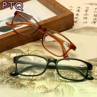 ราคา แว่นตาอ่านหนังสือ, กรอบ TR90, สไตล์คลาสสิก, เหมาะสำหรับผู้หญิงและผู้ชาย, สายตายาวตามอายุ, น้ำหนักเบา, กันลื่น, แว่นขยาย, สบาย, ทันสมัย, แว่นตาสายตายาวตามอายุ, +1.00 ~ + 4.00 (1731474098138350818)