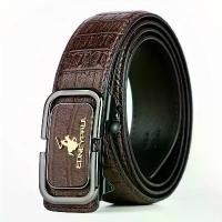 ราคา เข็มขัดผู้ชาย เอ็ดนีย์ พอล หัวเข็มขัดอัตโนมัติ สีดำ สไตล์ธุรกิจ ไม่สามารถซักได้ หัวเข็มขัดโลหะผสมเงิน ดีไซน์เนื้อ (1731924300149721642)