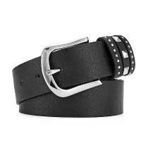 ราคา เข็มขัดโลหะผสมพร้อมหัวเข็มขัดเข็มสำหรับผู้หญิง เข็มขัดกว้างหนัง Pu สำหรับกางเกงยีนส์ หมุดย้ำพีระมิด หมุดย้ำกลม พังก์ ฮิปฮอป ร็อค เข็มขัดผู้ชาย (1729759678105356883)