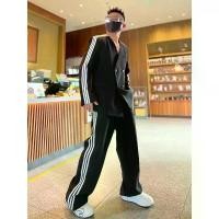 ราคา เสื้อสูทลายทาง Ins, การออกแบบหลวม, กระดุมสองแถว, กระดุมสองแถว, ขนาดเล็ก, เหมาะสำหรับฤดูใบไม้ผลิและฤดูใบไม้ร่วง, การออกแบบที่น่าทึ่ง, สูทผู้ชาย (1731019135717509426)