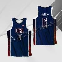 ราคา เสื้อบาสเก็ตบอล ทีม MOTO USA เบอร์ 4 และ 6 สำหรับผู้ชาย เสื้อบาสเก็ตบอล เจมส์ เสื้อกล้ามแขนกุด เสื้อกราฟฟิก เสื้อกั๊กผู้ชาย (1731648709040309712)